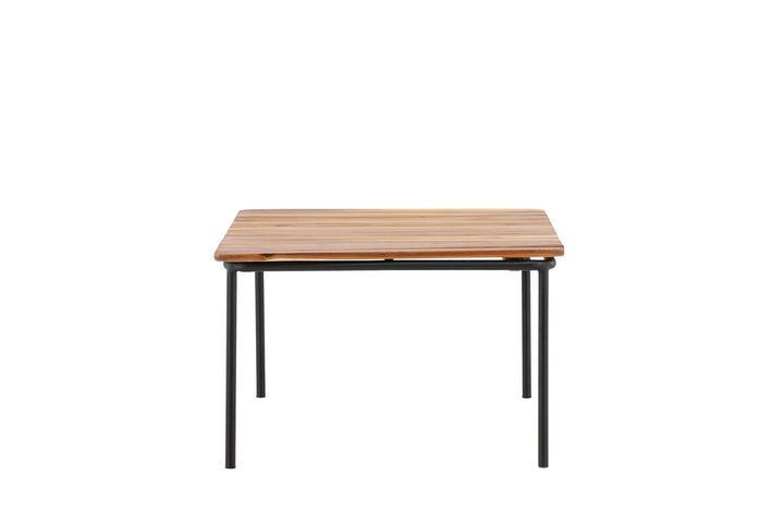 Venture Home Penh Sofatable Steel - Black / Acacia / Rectangular 65*100*40