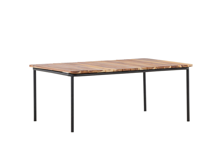 Venture Home Penh Sofatable Steel - Black / Acacia / Rectangular 65*100*40