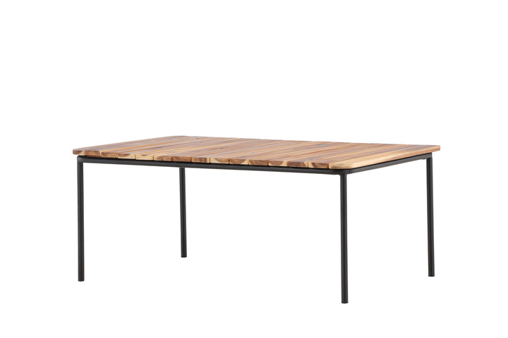 Venture Home Penh Sofatable Steel - Black / Acacia / Rectangular 65*100*40