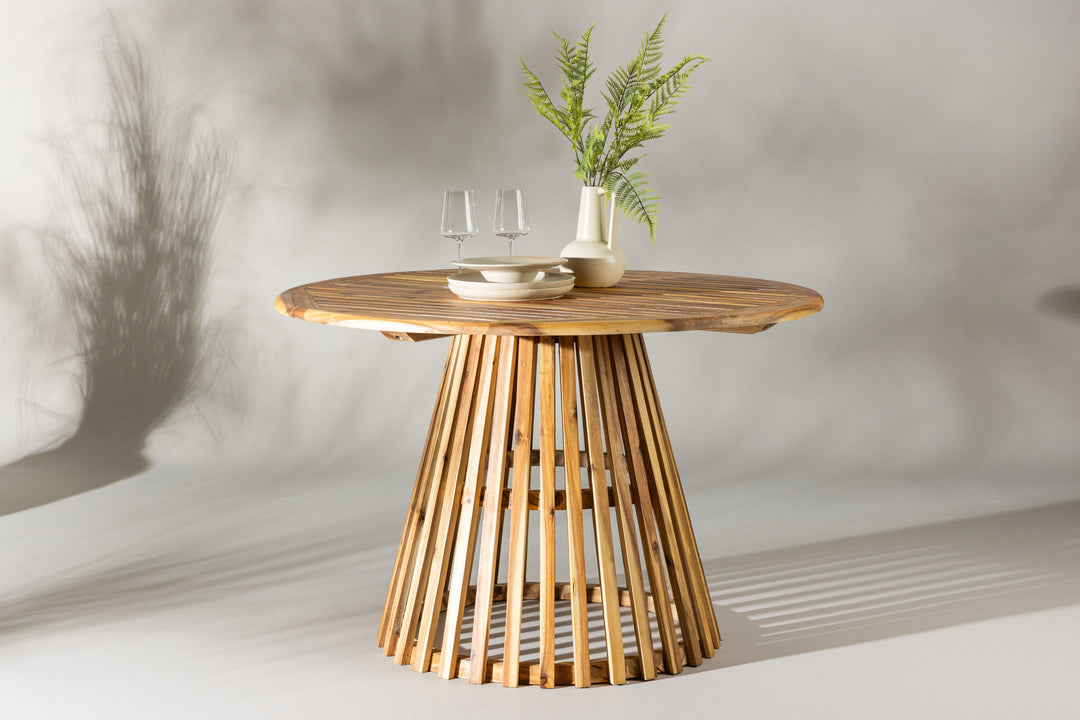 Venture Home Lumpur Diningtable Acacia - Teaklook / Round ø120**75