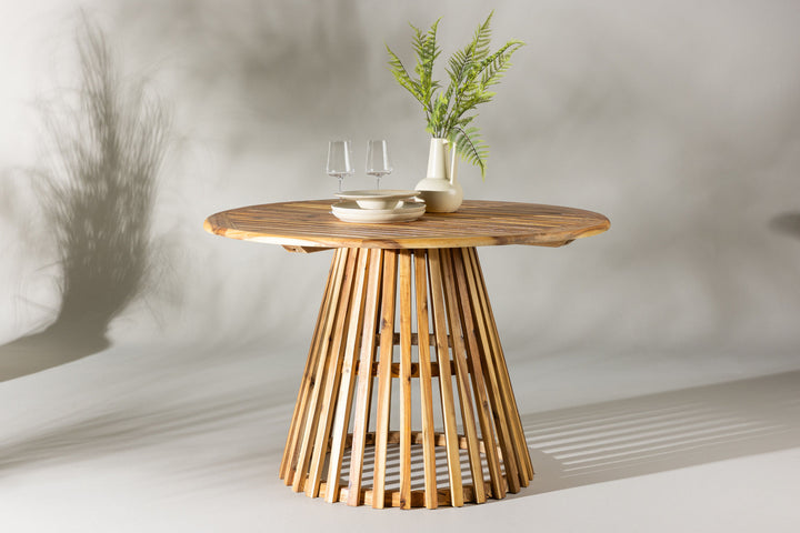 Venture Home Lumpur Diningtable Acacia - Teaklook / Round ø120**75