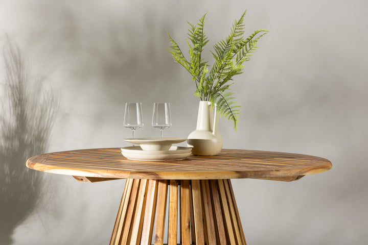 Venture Home Lumpur Diningtable Acacia - Teaklook / Round ø120**75