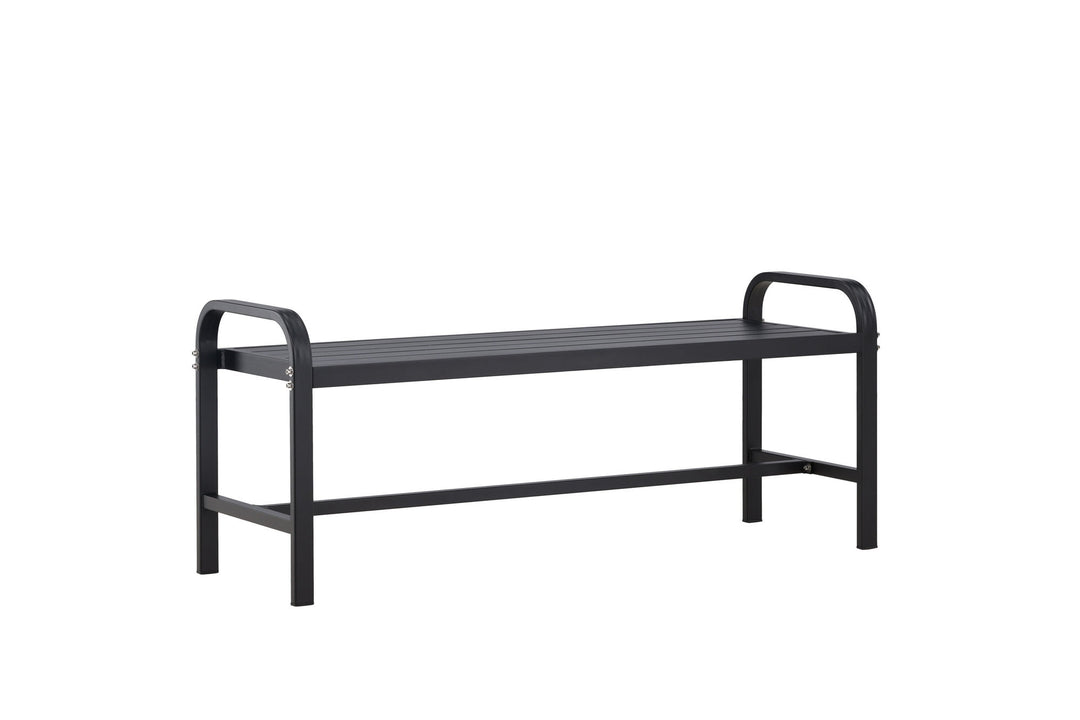 Venture Home Cascais Bench - Black