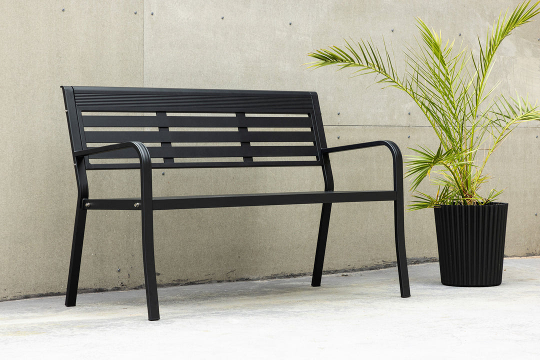 Venture Home Elvas Bench - Black