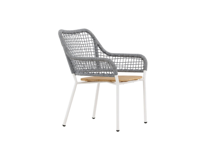 Venture Home Amora Loungechair - Grey/Teak