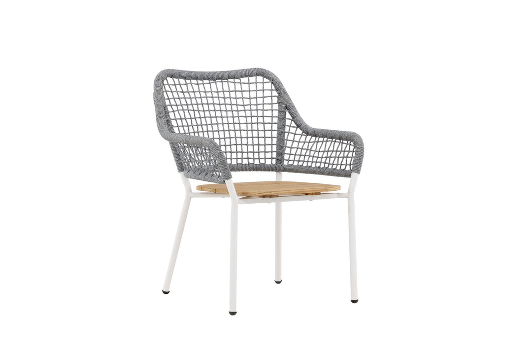 Venture Home Amora Loungechair - Grey/Teak