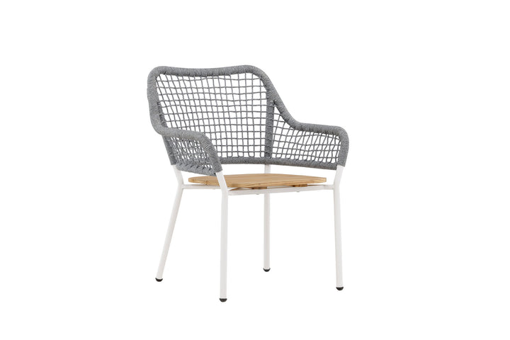 Venture Home Amora Loungechair - Grey/Teak