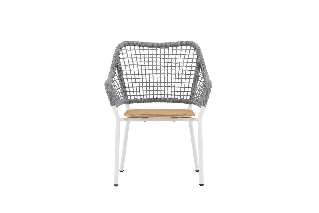 Venture Home Amora Loungechair - Grey/Teak