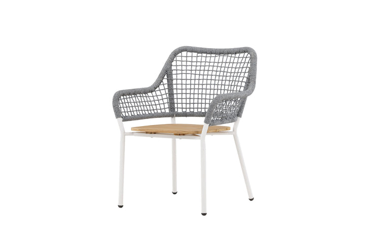 Venture Home Amora Loungechair - Grey/Teak
