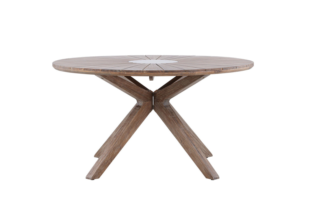 Venture Home Rosario Dining Table- Teak Ø140