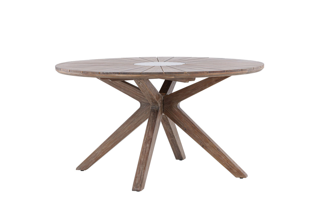 Venture Home Rosario Dining Table- Teak Ø140
