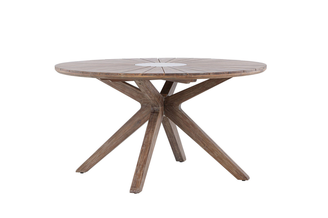 Venture Home Rosario Dining Table- Teak Ø140