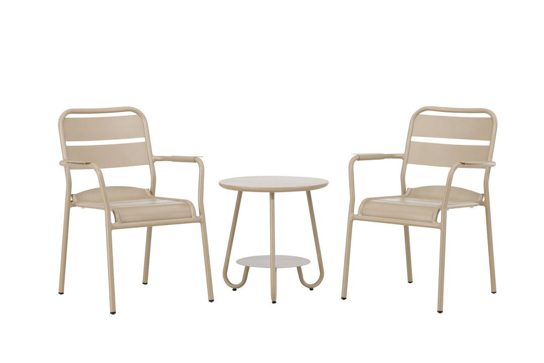Venture Home Faro Caféset - Beige