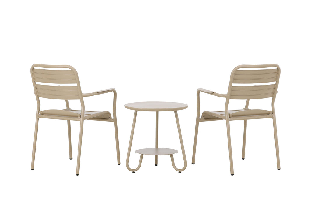Venture Home Faro Caféset - Beige