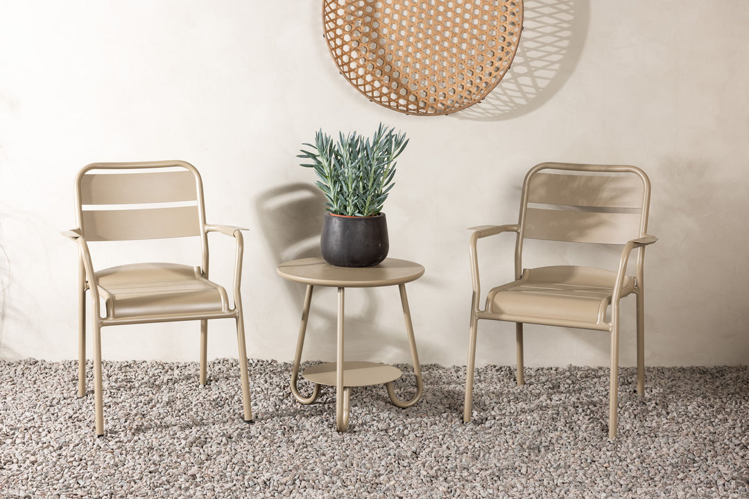Venture Home Faro Caféset - Beige