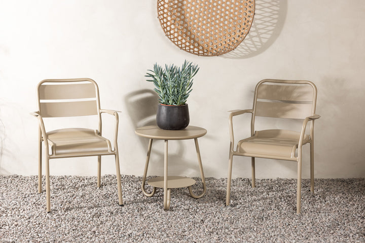 Venture Home Faro Caféset - Beige