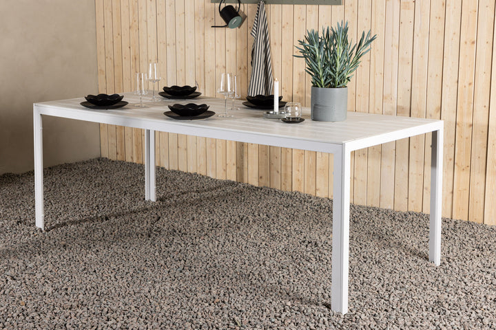 Venture Home Break Dining Table  - White / White Aintwood
