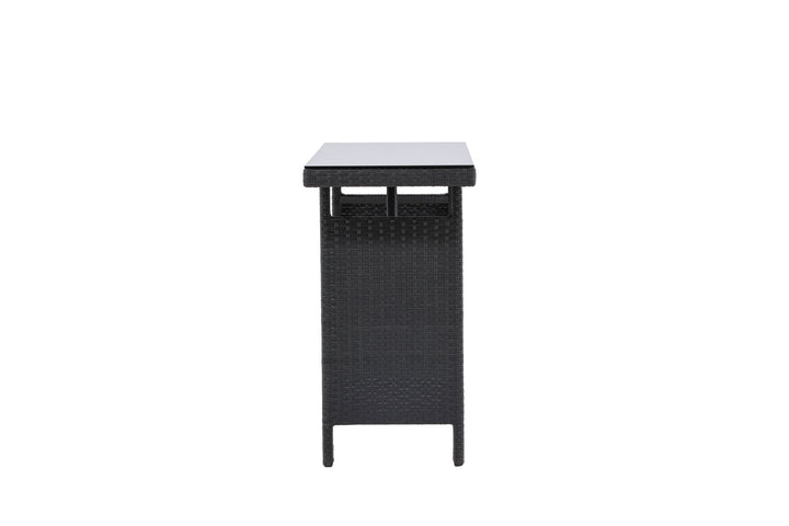 Venture Home Padova Side Table - Black