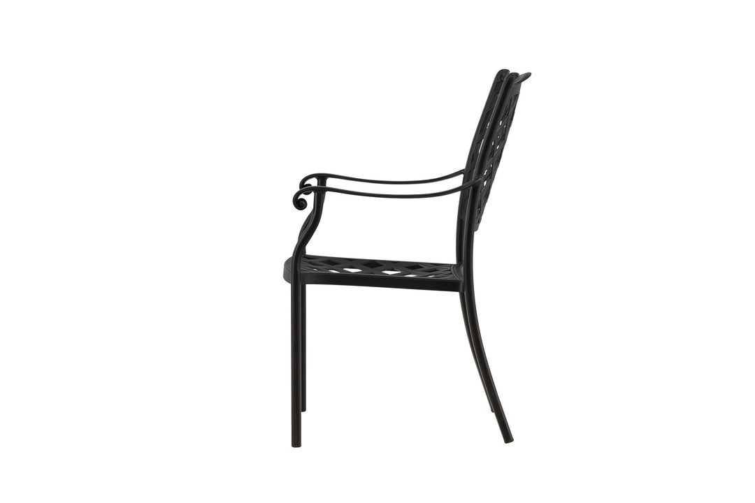 Venture Home Óbidos Cafechair - Black