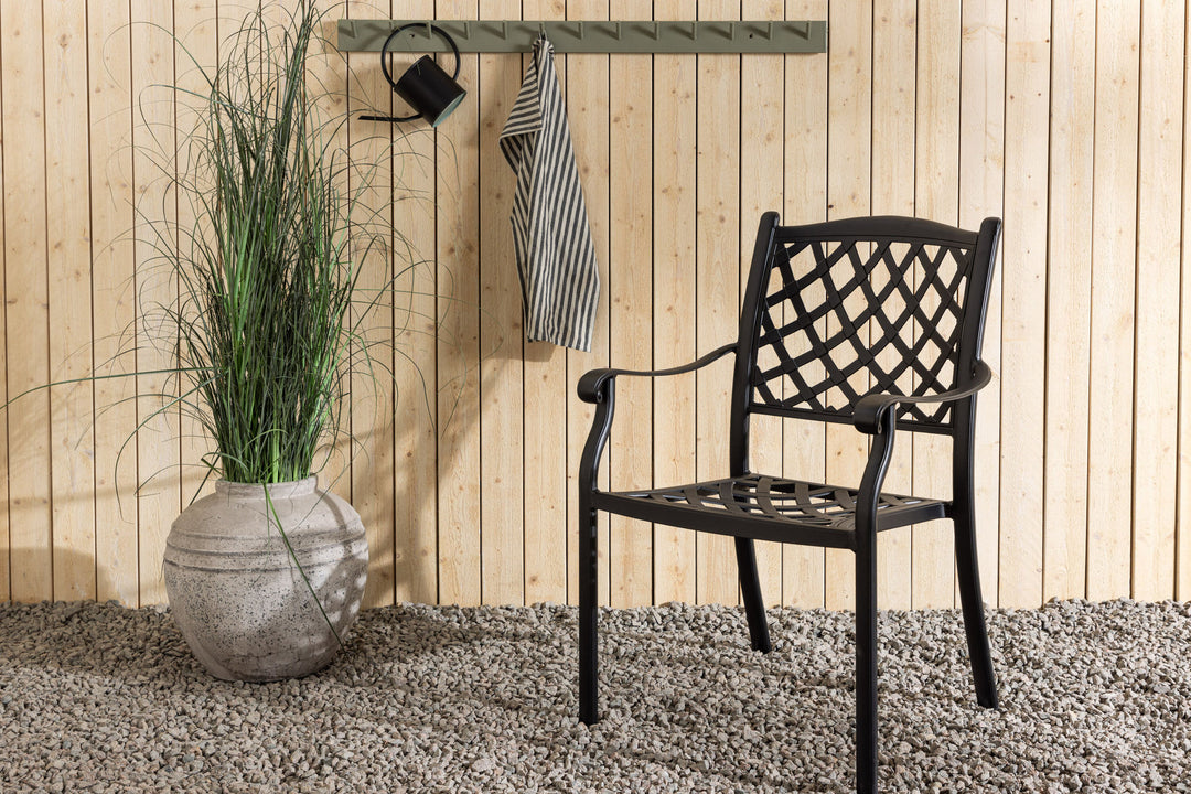 Venture Home Óbidos Cafechair - Black