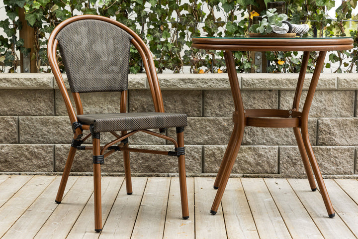 Venture Home Guarda Caféchair 2-pack - Brown/Black