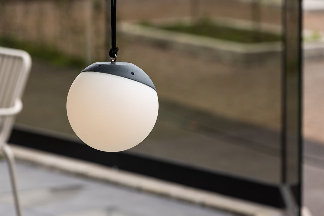 Venture Home Doris Pendant Lamp  ø20*19cm - Black/white /