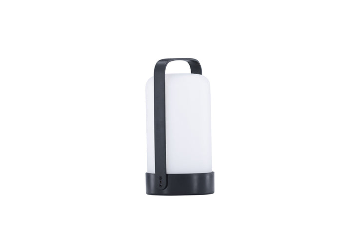 Venture Home Fern Table Lamp ø12*22cm - Black/white /