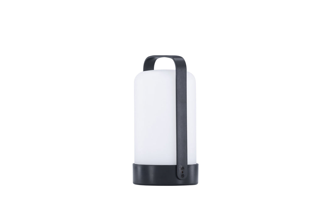 Venture Home Fern Table Lamp ø12*22cm - Black/white /