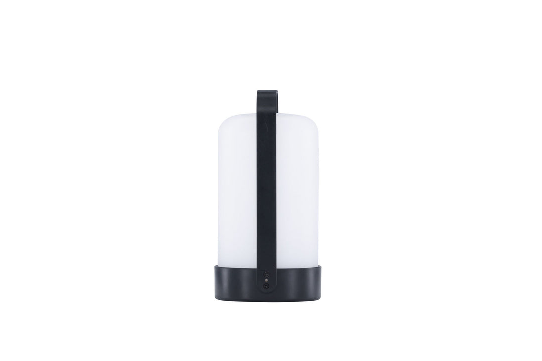Venture Home Fern Table Lamp ø12*22cm - Black/white /