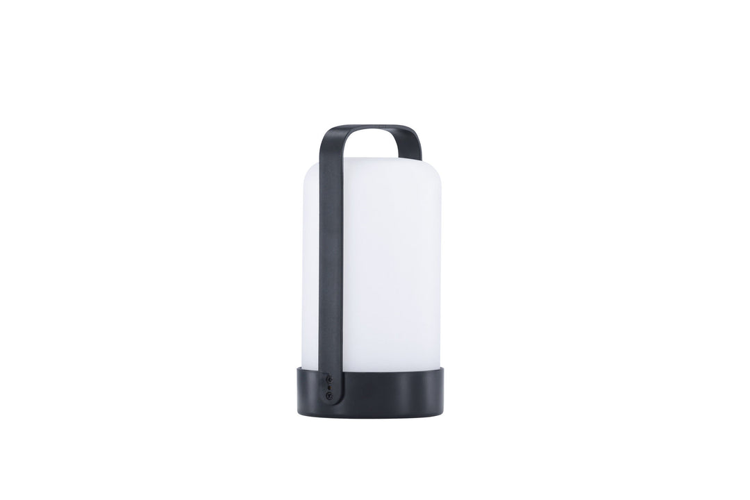 Venture Home Fern Table Lamp ø12*22cm - Black/white /