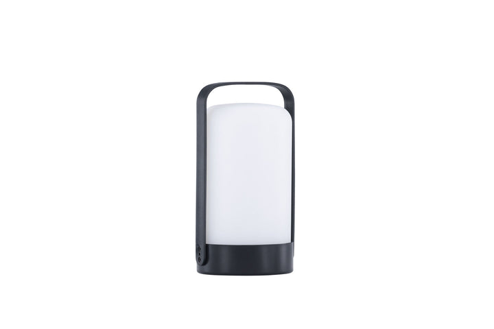 Venture Home Fern Table Lamp ø12*22cm - Black/white /