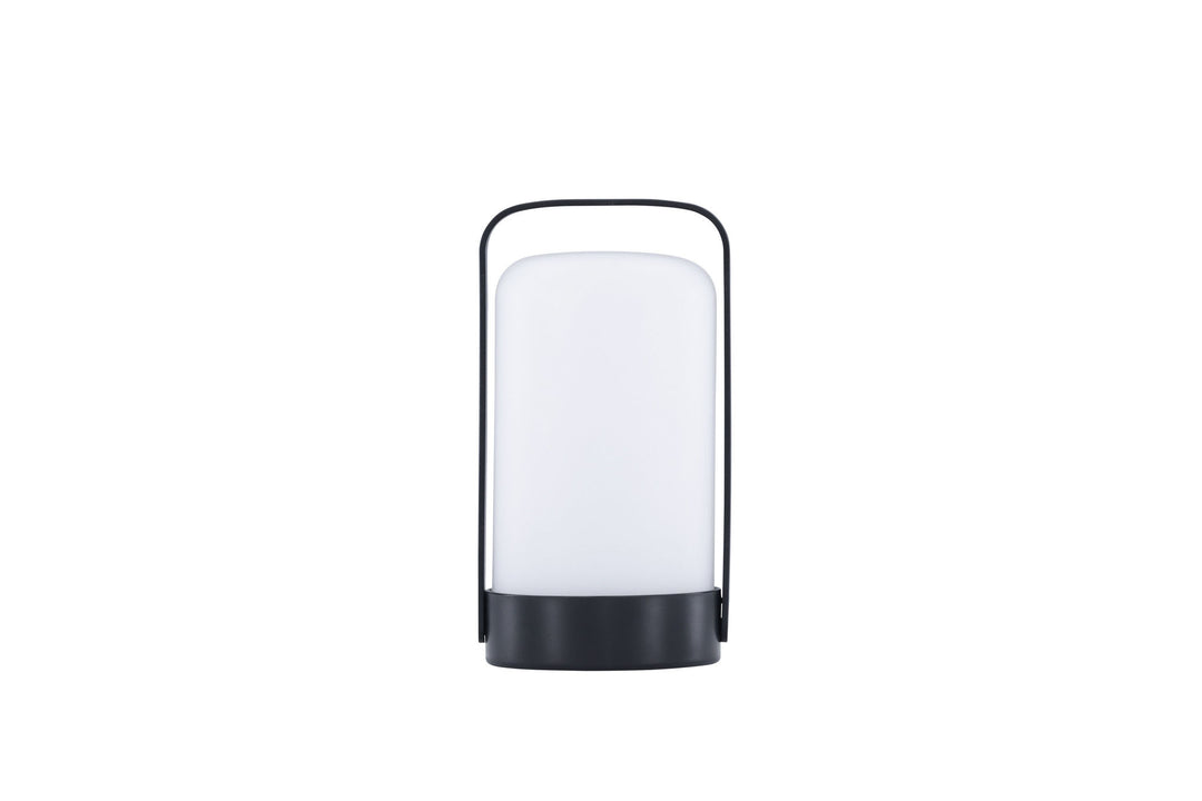 Venture Home Fern Table Lamp ø12*22cm - Black/white /