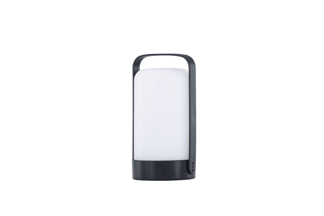 Venture Home Fern Table Lamp ø12*22cm - Black/white /