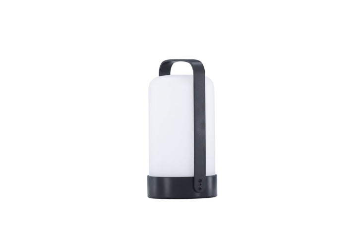 Venture Home Fern Table Lamp ø12*22cm - Black/white /