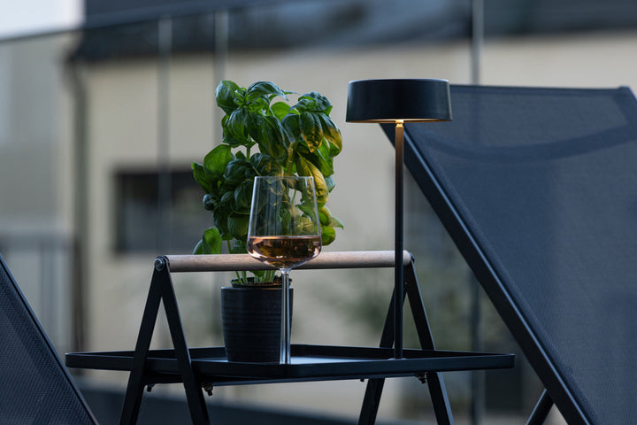 Venture Home Tern Table Lamp ø15*34cm - Black/black /