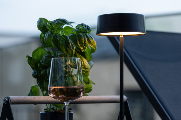 Venture Home Tern Table Lamp ø15*34cm - Black/black /