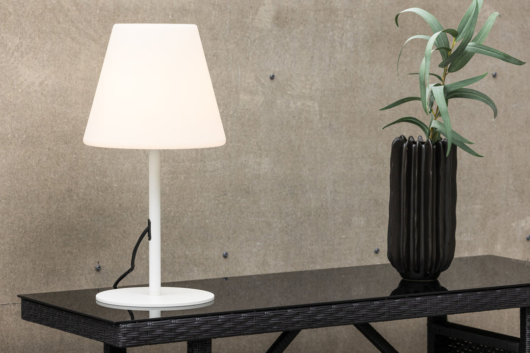 Venture Home Moris Table Lamp ø28*52cm - White/White/