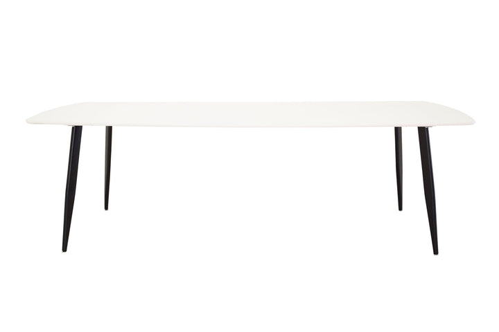 Venture Home Polar Elips Matbord - Svart / Vit - 240*100*H75