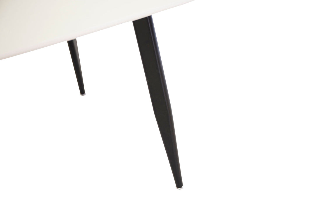Venture Home Polar Elips Matbord - Svart / Vit - 240*100*H75