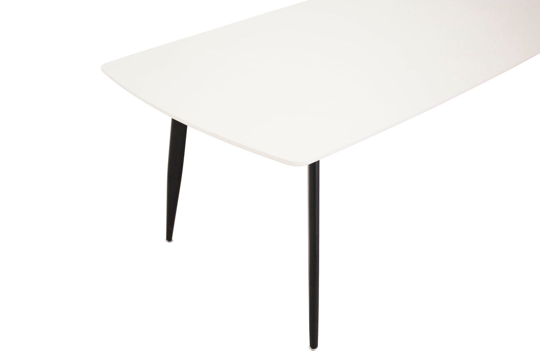Venture Home Polar Elips Matbord - Svart / Vit - 240*100*H75