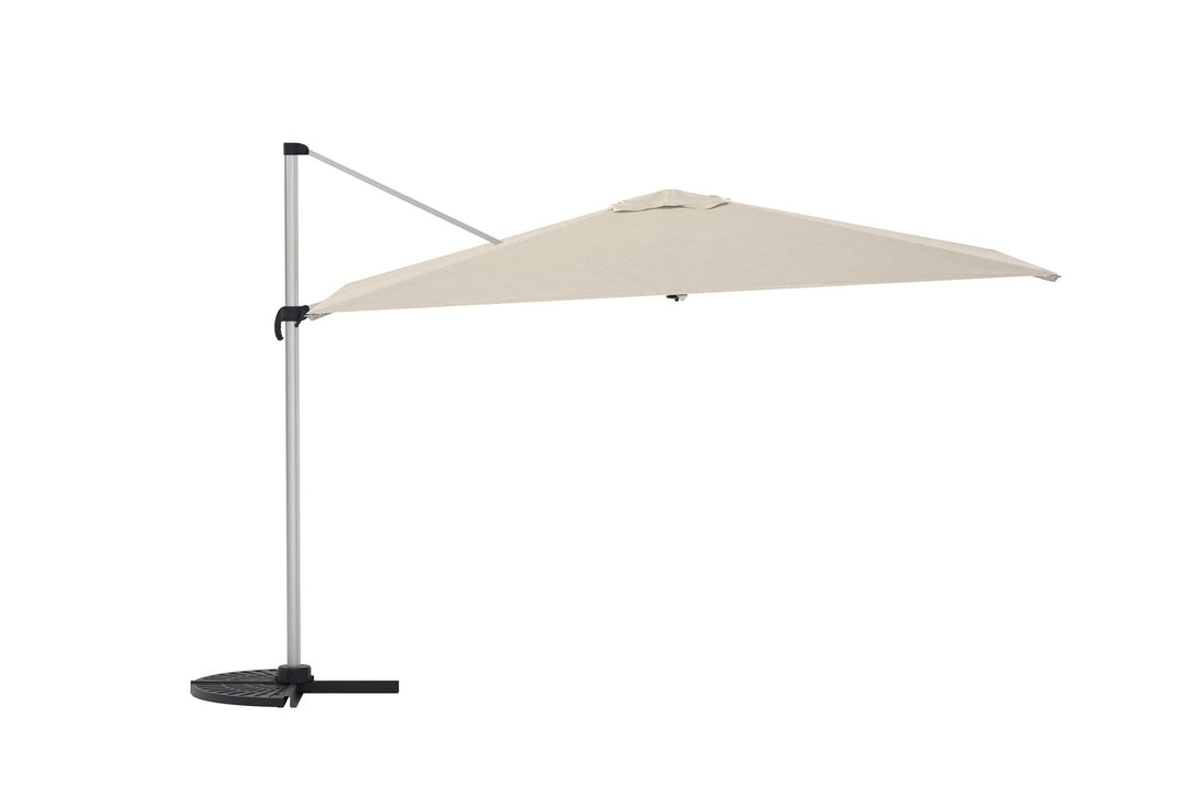 Venture Home Ita udendørsskærm - sølvfarvet aluminium / beige