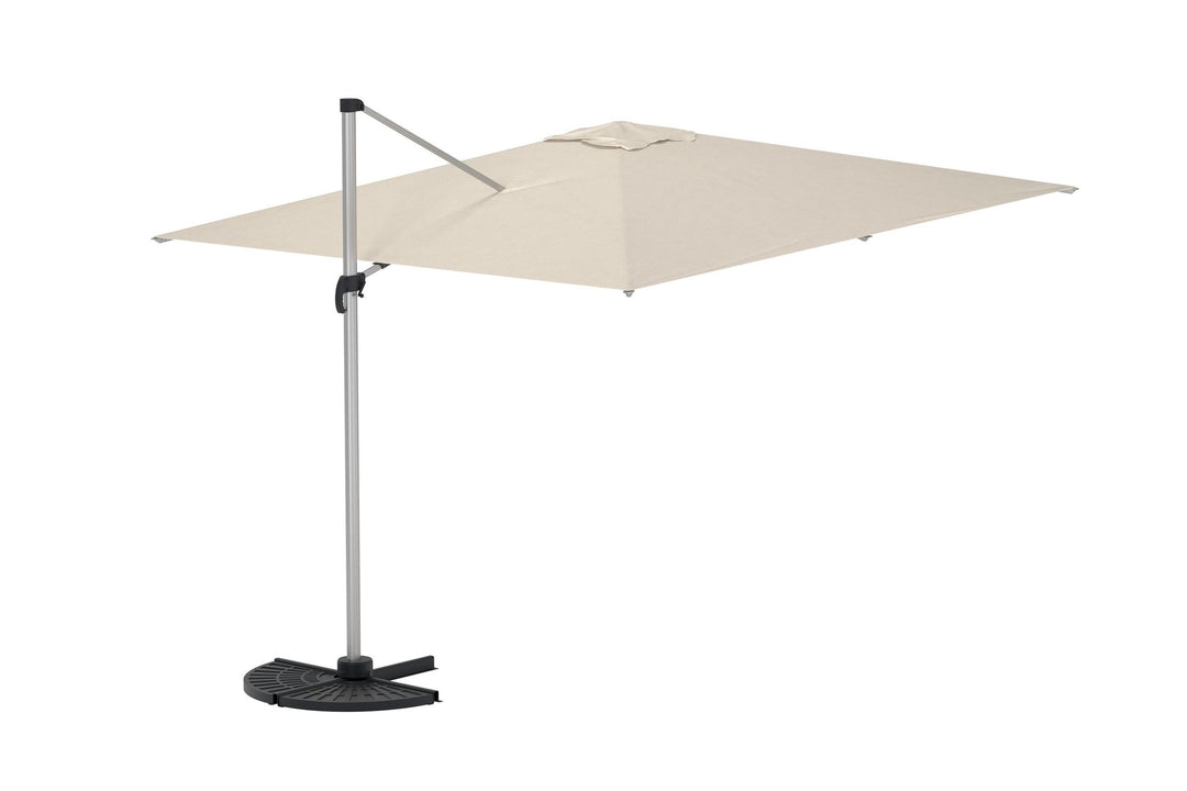 Venture Home Ita udendørsskærm - sølvfarvet aluminium / beige