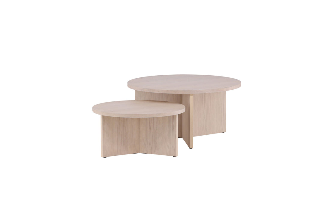 Venture Home Saltö Small Sofa Table - Whitewash / Wood +Saltö Large Sofa Table - Whitewash / Wood _1