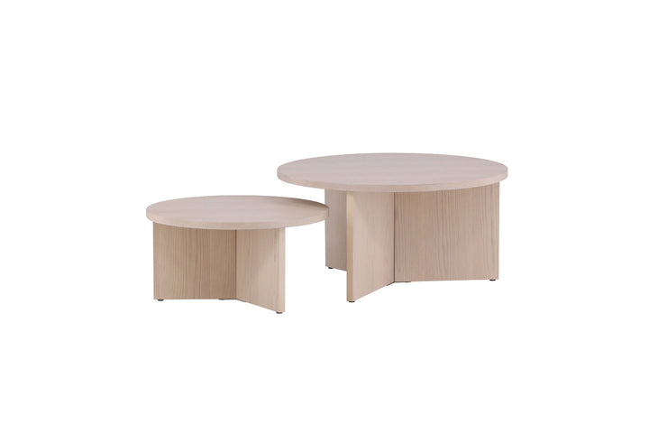 Venture Home Saltö Small Sofa Table - Whitewash / Wood +Saltö Large Sofa Table - Whitewash / Wood _1