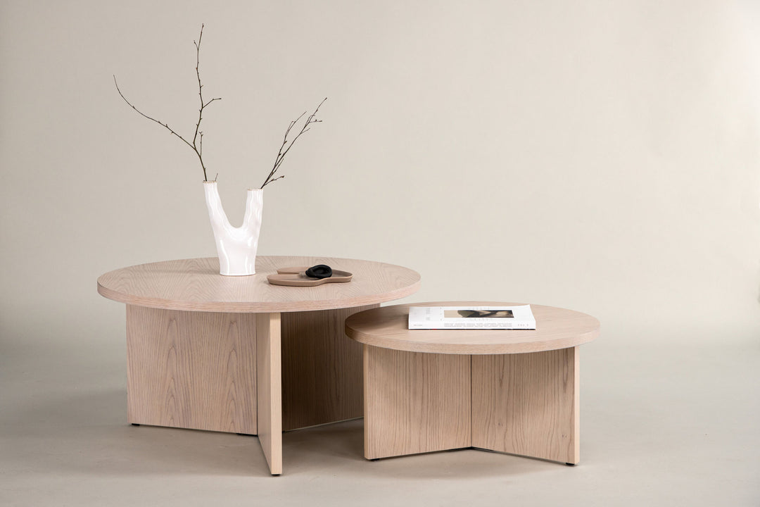 Venture Home Saltö Small Sofa Table - Whitewash / Wood +Saltö Large Sofa Table - Whitewash / Wood _1