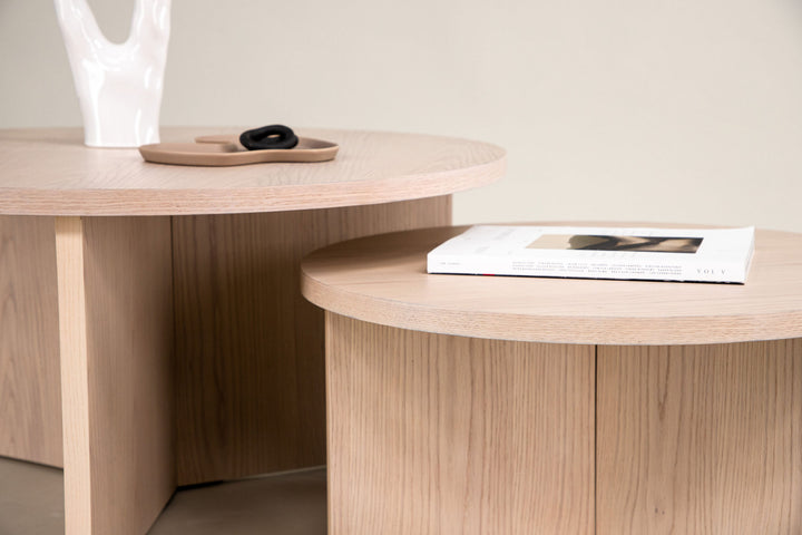 Venture Home Saltö Small Sofa Table - Whitewash / Wood +Saltö Large Sofa Table - Whitewash / Wood _1