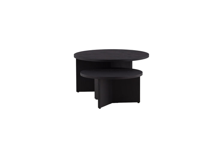 Venture Home Saltö Small Sofa Table - Black / Wood +Saltö Large Sofa Table - Black / Wood _1