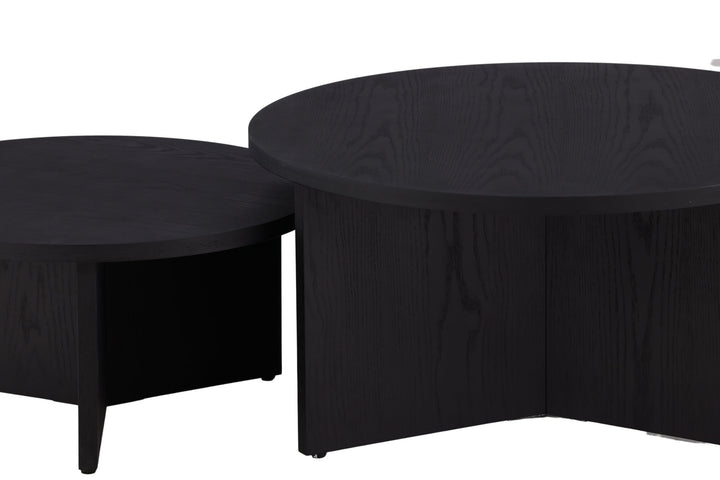 Venture Home Saltö Small Sofa Table - Black / Wood +Saltö Large Sofa Table - Black / Wood _1