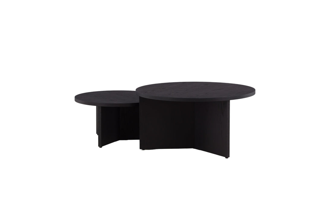Venture Home Saltö Small Sofa Table - Black / Wood +Saltö Large Sofa Table - Black / Wood _1