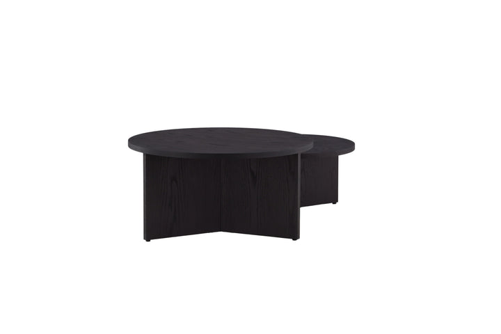 Venture Home Saltö Small Sofa Table - Black / Wood +Saltö Large Sofa Table - Black / Wood _1